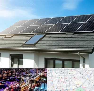 پنل خورشیدی در منظریه رشت 