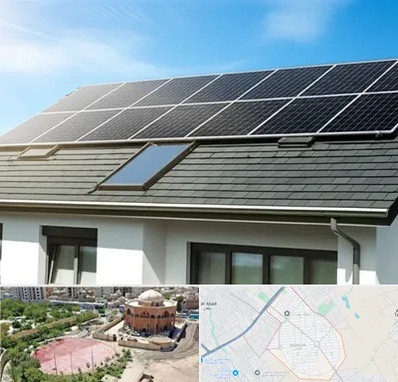 پنل خورشیدی در گلستان اسلامشهر 