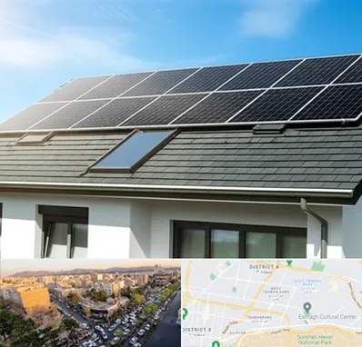 پنل خورشیدی در تهرانپارس 