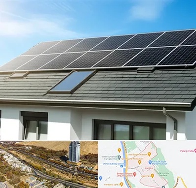 پنل خورشیدی در خیابان نیایش شیراز 