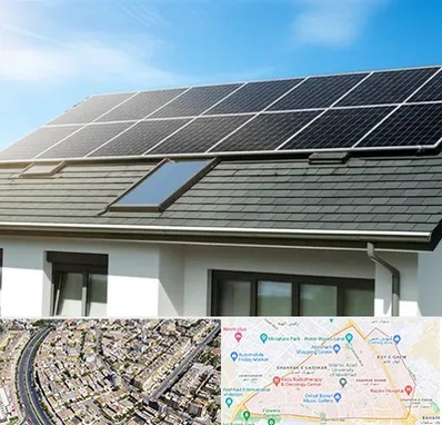 پنل خورشیدی در شهرک غرب مشهد 