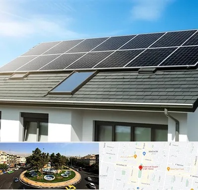 پنل خورشیدی در هفت حوض 