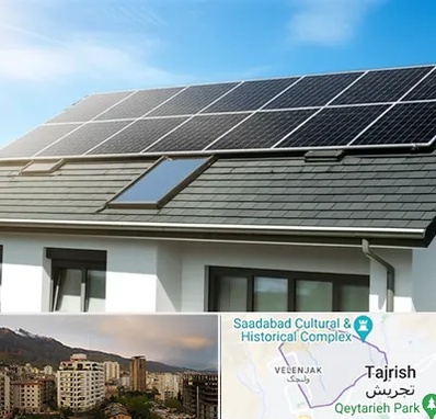 پنل خورشیدی در زعفرانیه 