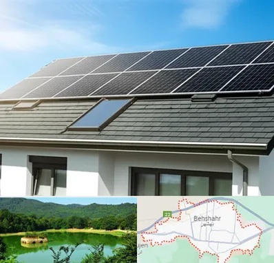 پنل خورشیدی در بهشهر