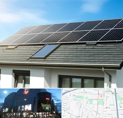 پنل خورشیدی در بلوار اباذر