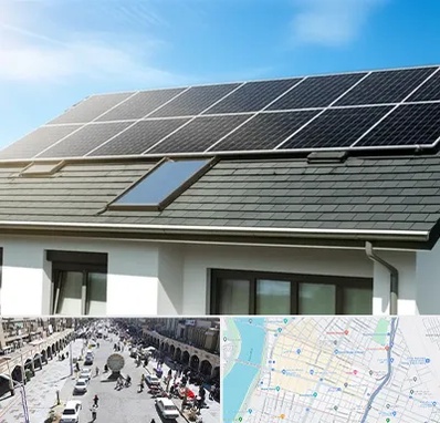 پنل خورشیدی در نادری اهواز 