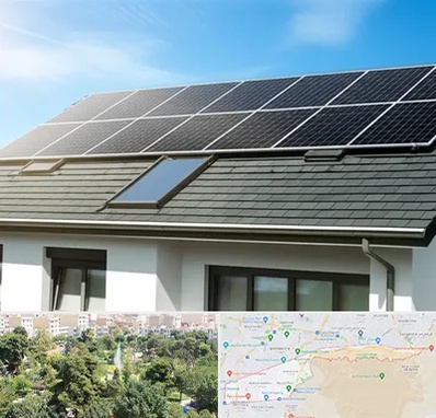 پنل خورشیدی در منطقه 13 تهران 