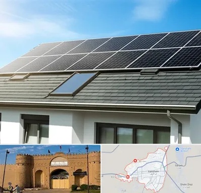 پنل خورشیدی در ایرانشهر
