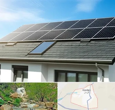 پنل خورشیدی در کردان