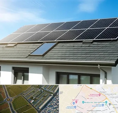 پنل خورشیدی در الهیه مشهد 