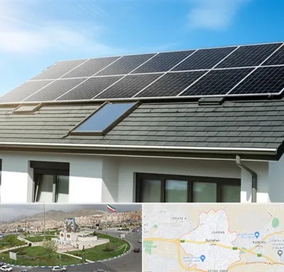 پنل خورشیدی در بومهن