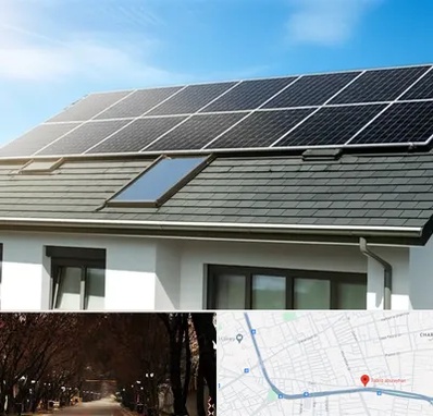 پنل خورشیدی در ابوریحان تبریز 