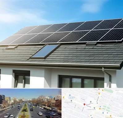 پنل خورشیدی در بلوار معلم مشهد 