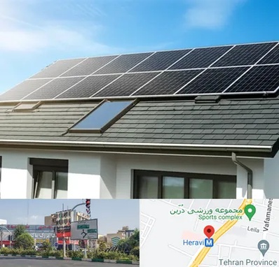 پنل خورشیدی در هروی 