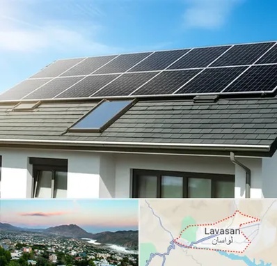 پنل خورشیدی در لواسان