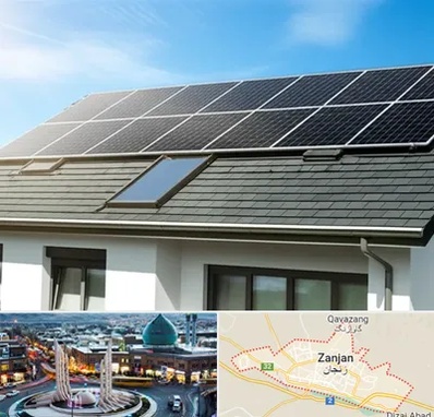 پنل خورشیدی در زنجان