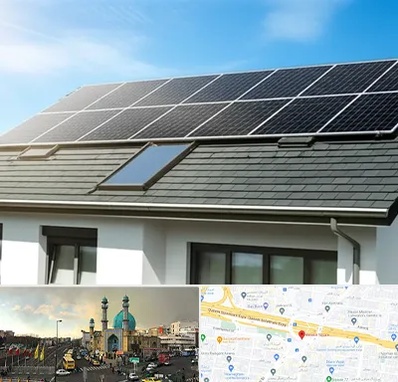 پنل خورشیدی در رسالت 