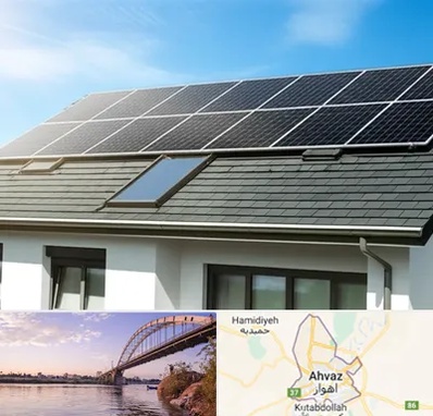 پنل خورشیدی در اهواز
