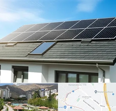 پنل خورشیدی در شهر زیبا 