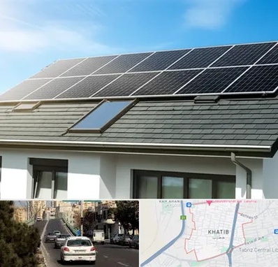 پنل خورشیدی در خطیب تبریز