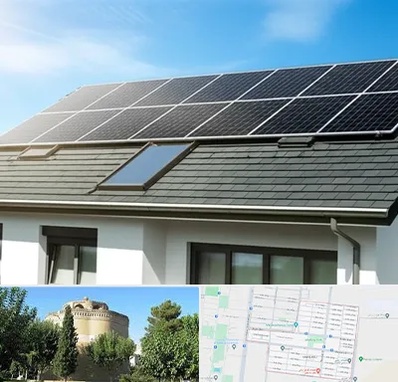 پنل خورشیدی در مرداویج اصفهان 