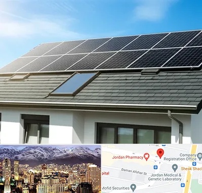 پنل خورشیدی در جردن 