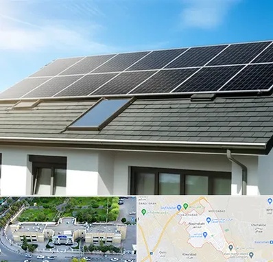 پنل خورشیدی در نسیم شهر