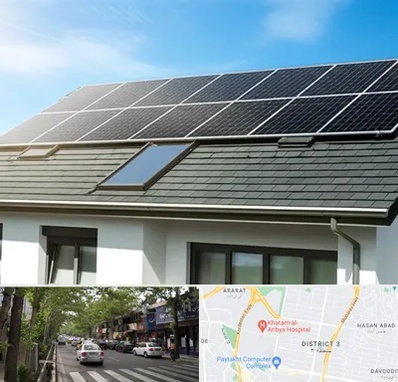 پنل خورشیدی در ظفر 