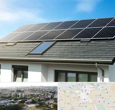 پنل خورشیدی در منطقه 20 تهران 