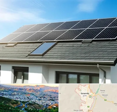 پنل خورشیدی در سنندج