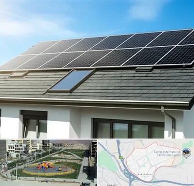 پنل خورشیدی در مرزداران تبریز 