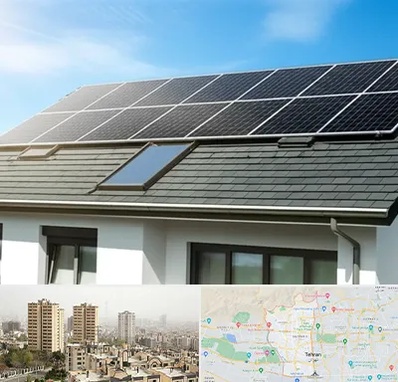 پنل خورشیدی در منطقه 5 تهران 