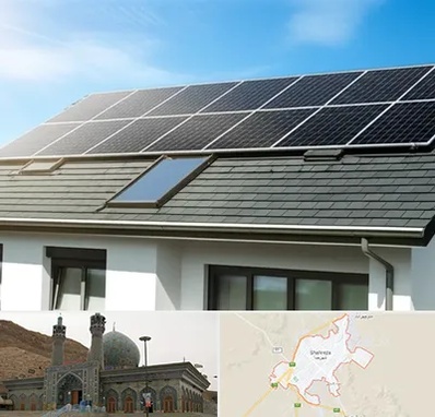 پنل خورشیدی در شهرضا