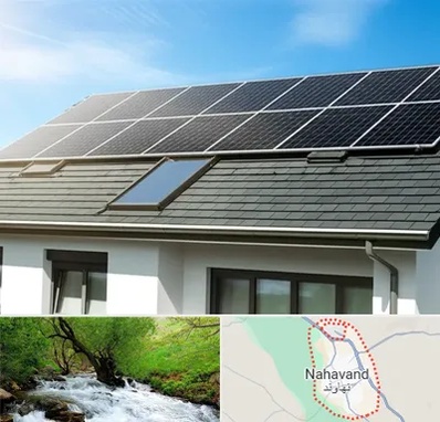 پنل خورشیدی در نهاوند