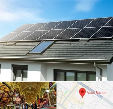 پنل خورشیدی در بازار وکیل شیراز