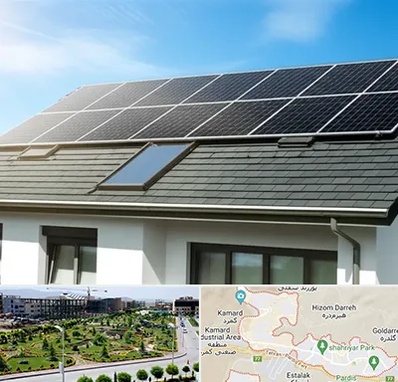 پنل خورشیدی در پردیس