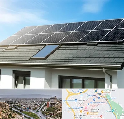 پنل خورشیدی در معالی آباد شیراز 