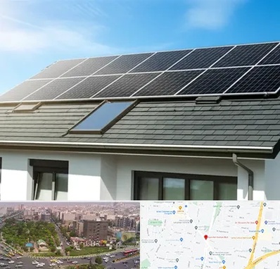 پنل خورشیدی در آیت الله کاشانی 