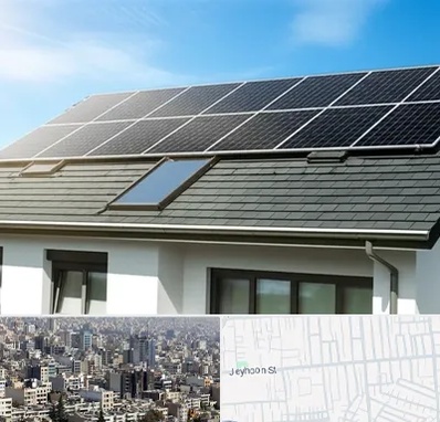 پنل خورشیدی در جیحون 