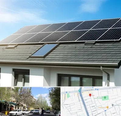 پنل خورشیدی در کوی فیروز تبریز 