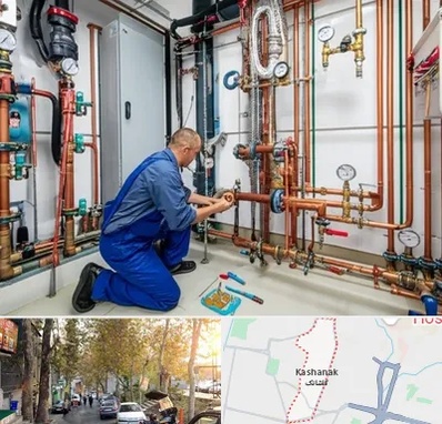تاسیسات ساختمان در کاشانک