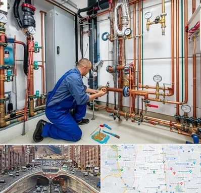 تاسیسات ساختمان در منطقه 10 تهران 