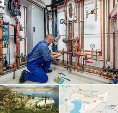 تاسیسات ساختمان در شبستر