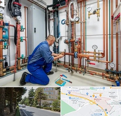 تاسیسات ساختمان در مهرویلا کرج 