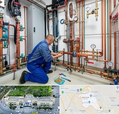 تاسیسات ساختمان در نسیم شهر