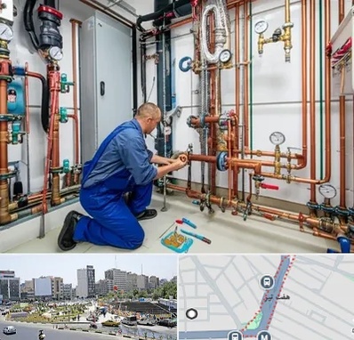 تاسیسات ساختمان در هفت تیر