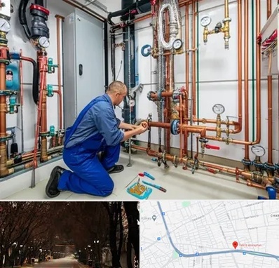 تاسیسات ساختمان در ابوریحان تبریز 