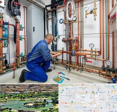 تاسیسات ساختمان در منطقه 9 تهران 