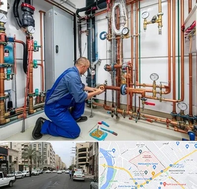 تاسیسات ساختمان در زیتون کارمندی اهواز 