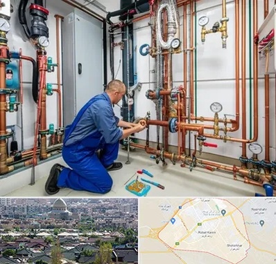 تاسیسات ساختمان در رباط کریم